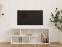 Hanah Home Soporte para TV Escandinavo Blanco